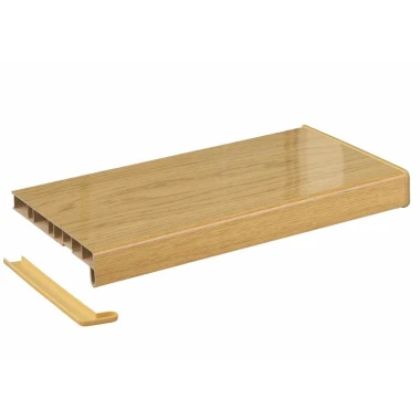 Подоконник Crystallit натуральный дуб глянец