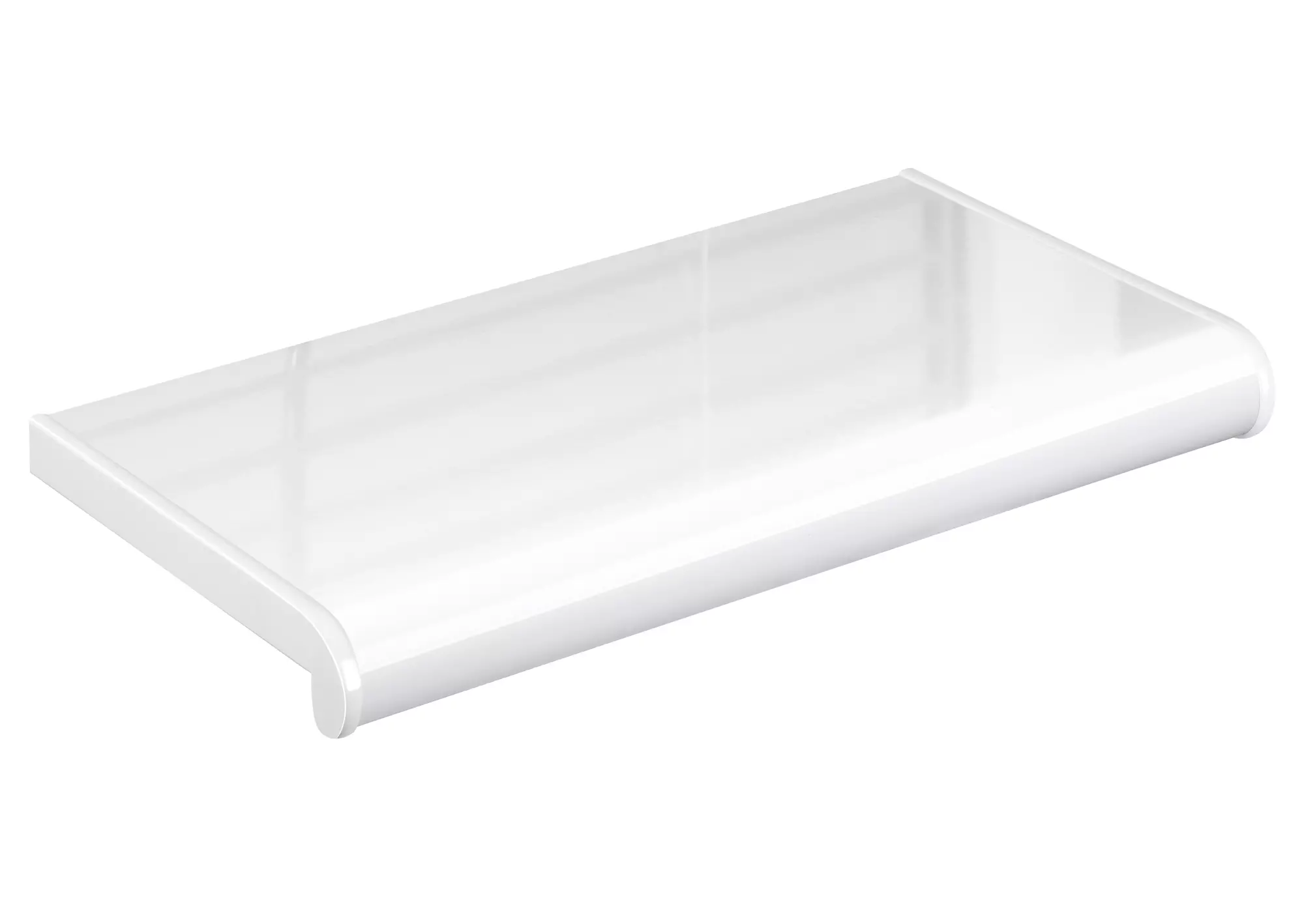 Подоконник Estera белый глянец