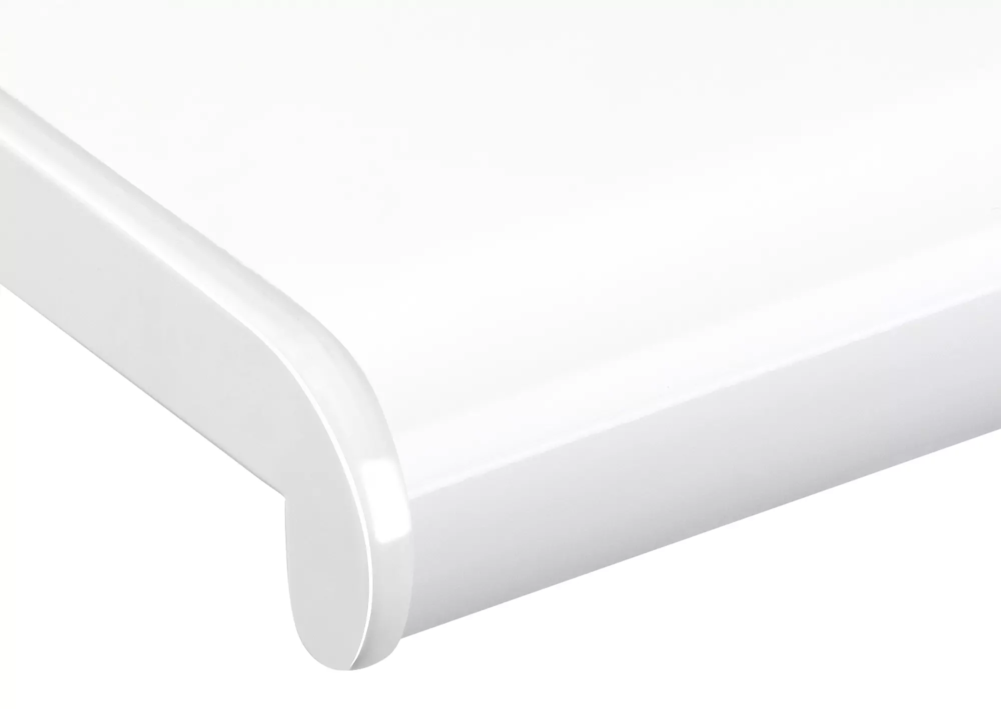 Подоконник Estera белый глянец