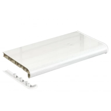 Подоконник Estera белый дуб глянец