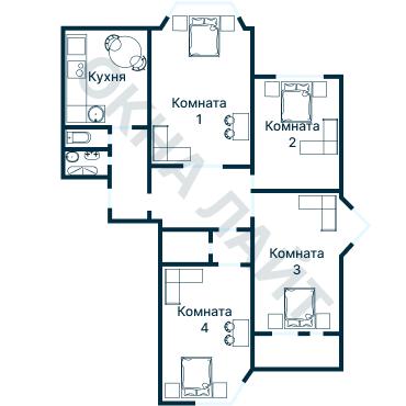 Планировка 3477