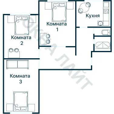 Планировка 4957
