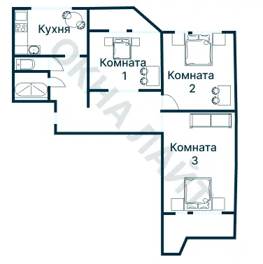 Планировка 4961