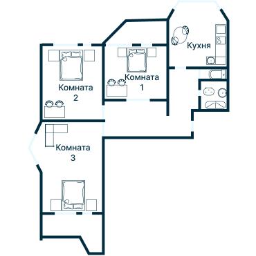 Планировка 4964