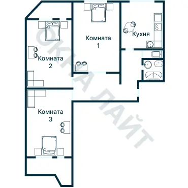 Планировка 3547