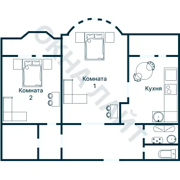 Планировка 3552