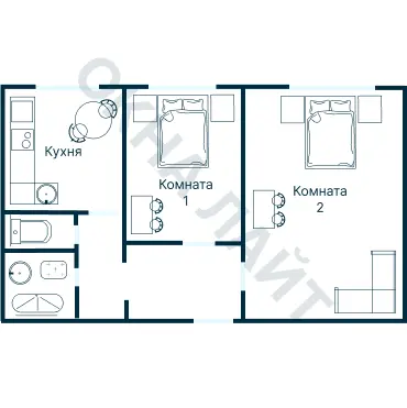 Планировка 3640