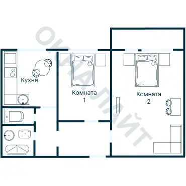 Планировка 3643