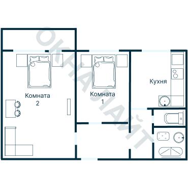 Планировка 3644