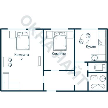 Планировка 3647