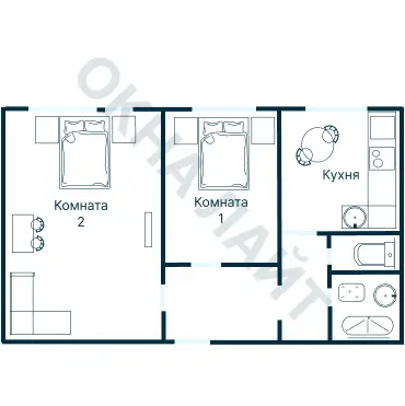 Планировка 3647