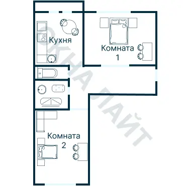 Планировка 3653