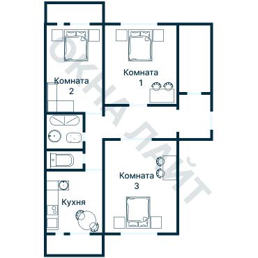 Планировка 3674