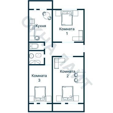 Планировка 3677