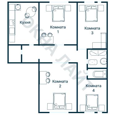 Планировка 3681