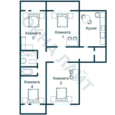 Планировка 3685