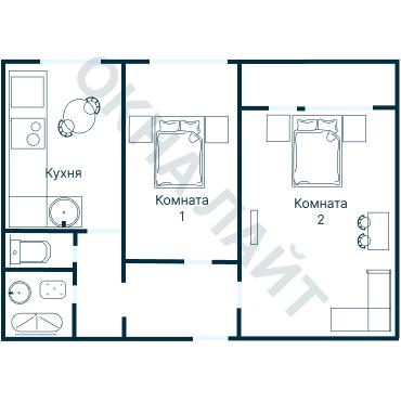 Планировка 3698