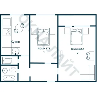 Планировка 3698