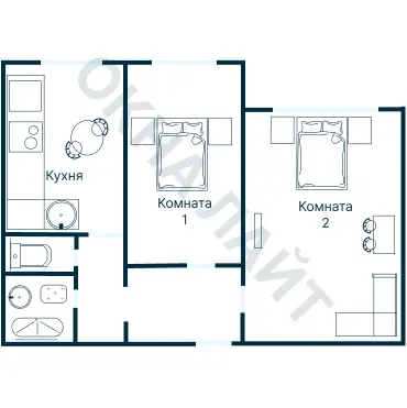 Планировка 3700