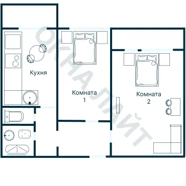 Планировка 3709