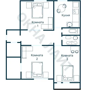 Планировка 3715
