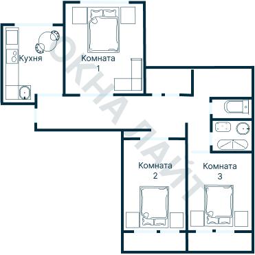 Планировка 3717