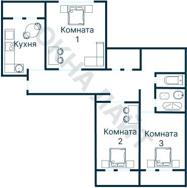 Планировка 3722