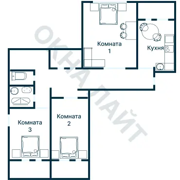 Планировка 3727