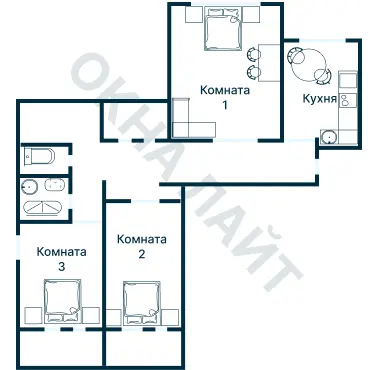 Планировка 3738