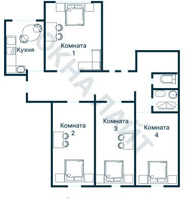 Планировка 3744