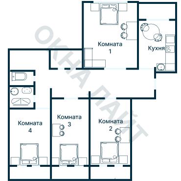 Планировка 3752