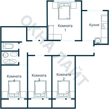 Планировка 3756