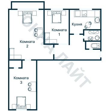 Планировка 3854