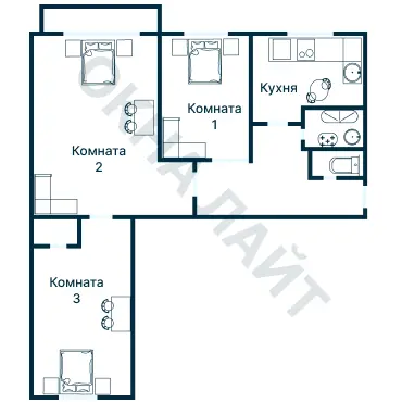 Планировка 3854