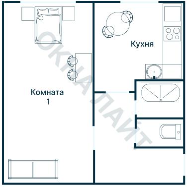 Планировка 3876