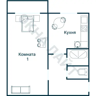 Планировка 3879