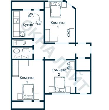 Планировка 3887