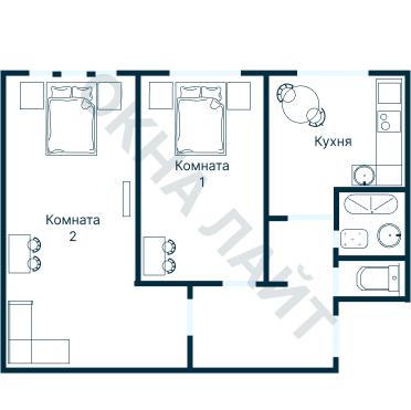 Планировка 3892