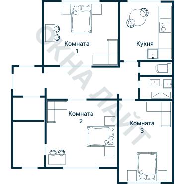 Планировка 3907