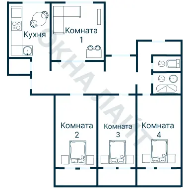 Планировка 3945