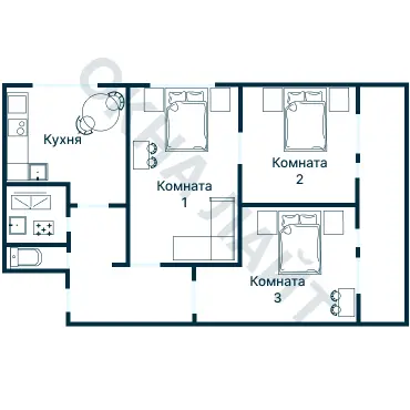 Планировка 3958