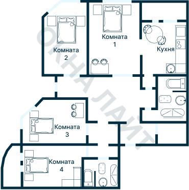 Планировка 3805