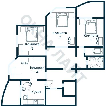 Планировка 3812