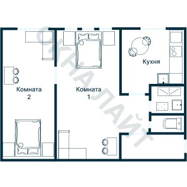 Планировка 3820