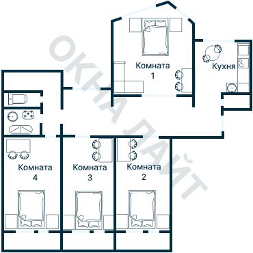 Планировка 3823