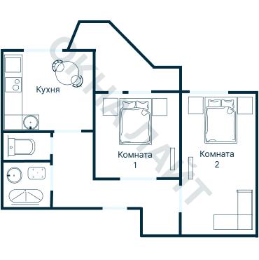Планировка 3974