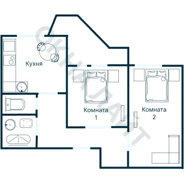Планировка 3974