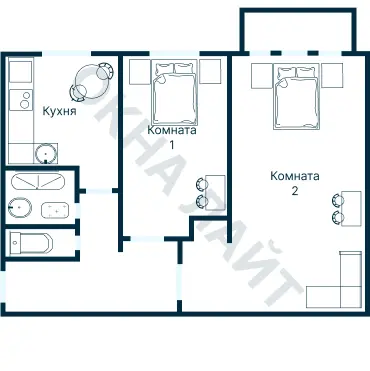 Планировка 4077