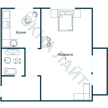 Планировка 4106