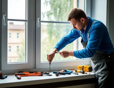 Регулировка пластиковых окон